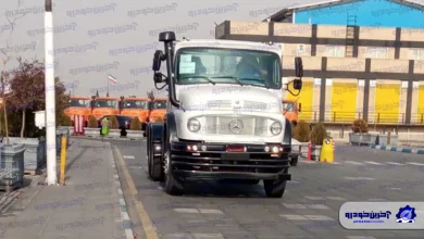 بنز نارنجی سفید شد ؛ صادرات واگن هود کشنده به آفریقا