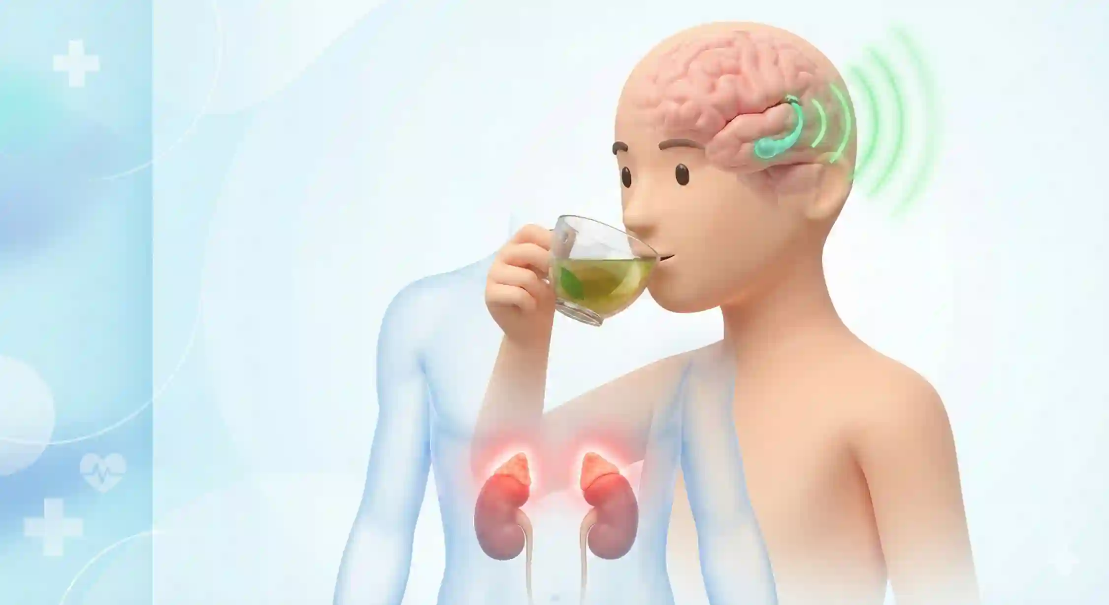 تاثیر کورتیزول بالا بر غدد فوق کلیوی و مغز و نحوه عملکرد درمان گیاهی.