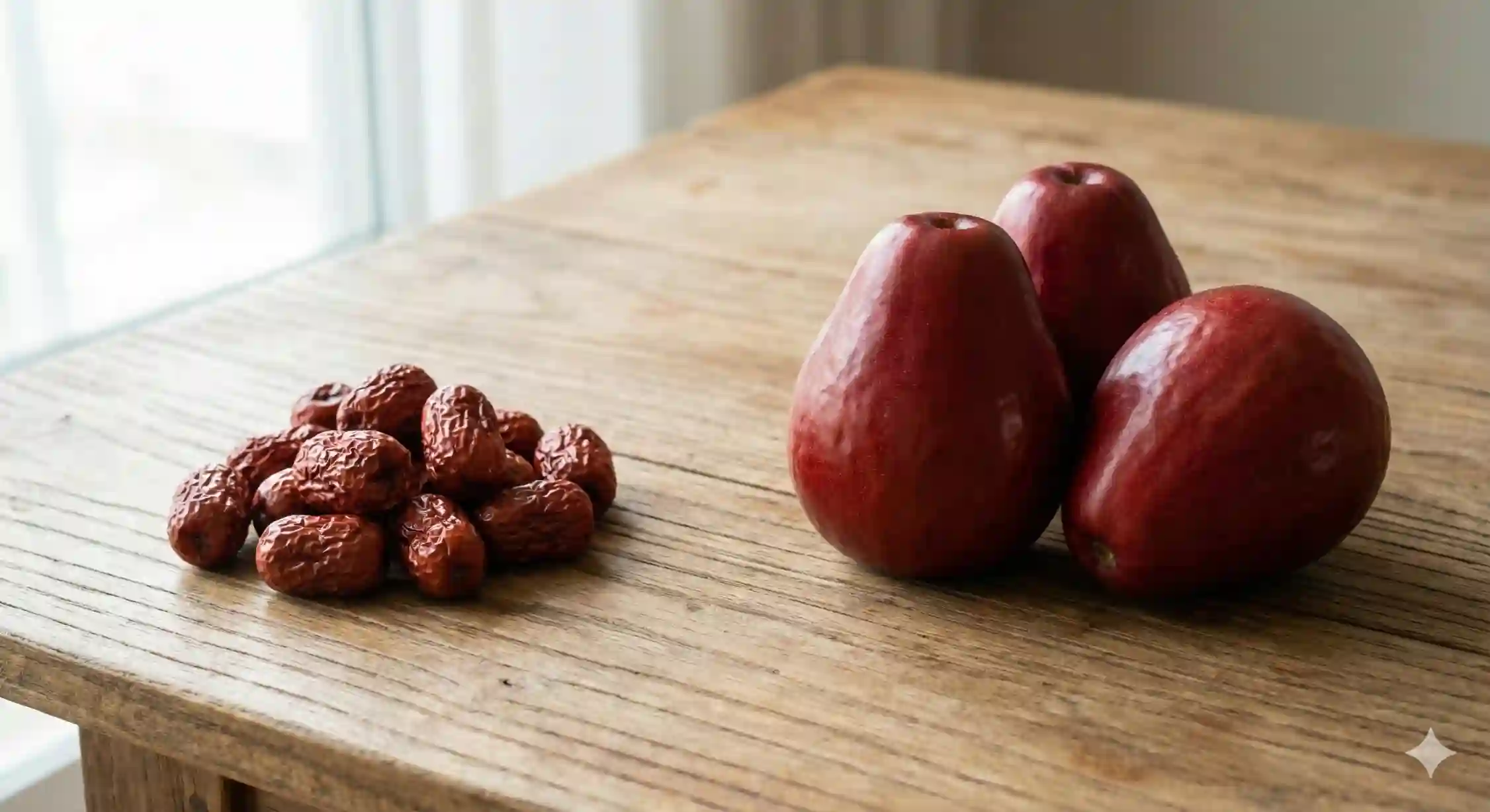 مقایسه اندازه نهال عناب گلابی با عناب معمولی و تفاوت ظاهری میوه