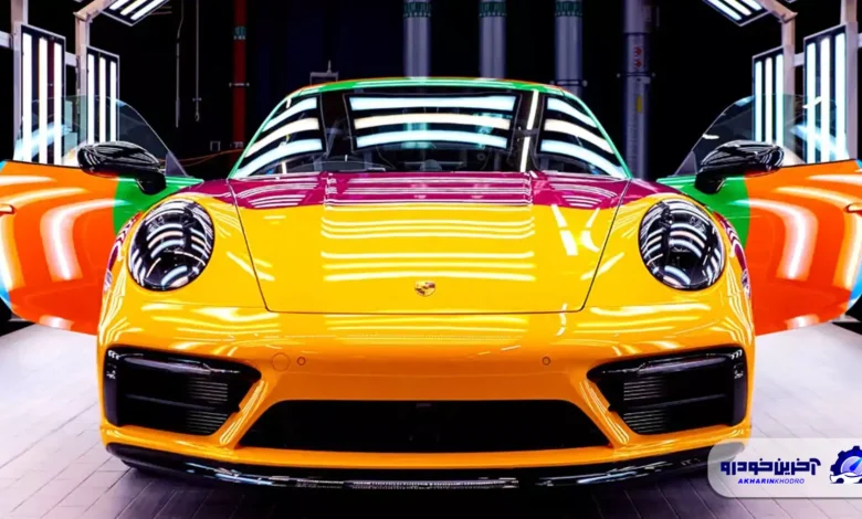 پورشه می‌خواهد رنگ ثابت را به تاریخ بسپارد ؛ ثبت گواهی اختراعی با رنگ بدنه متغیر و هوشمند